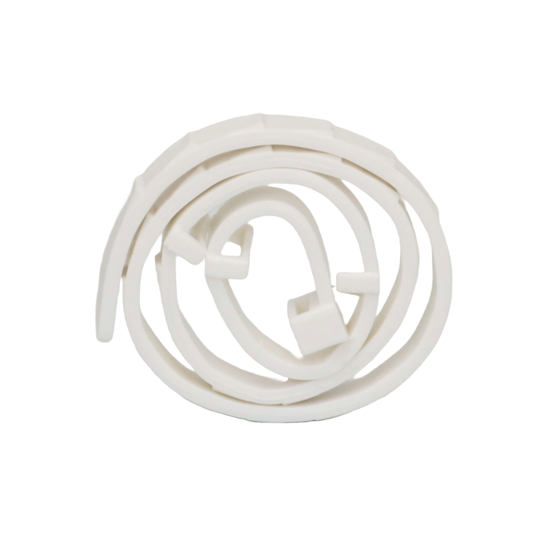 Collar Antipulgas para Perro Pequeño en Lata Color Blanco