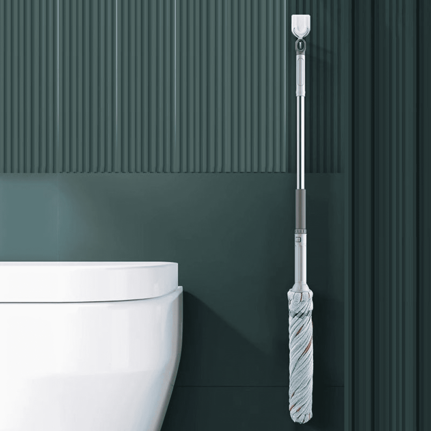 Trapeador Especial de Microfibra Superabsorbente con Cabezal Reemplazable