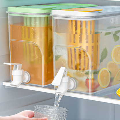 Dispensador de 3l con Filtrante para Bebidas Calientes y Frías Color Blanco
