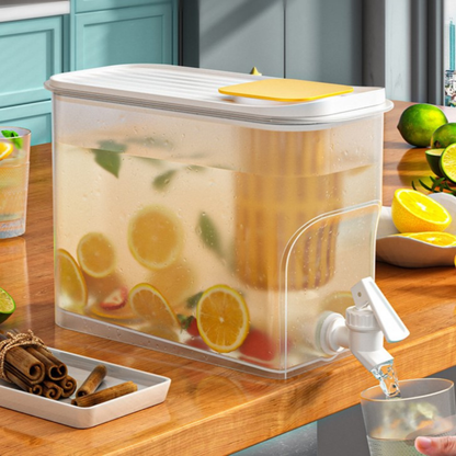 Dispensador de 3l con Filtrante para Bebidas Calientes y Frías - Color Verde