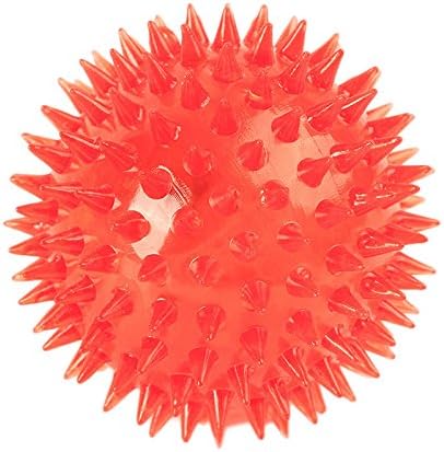 PACK DE 3 PELOTAS DE ESPINAS DE JUGUETE COLOR ROJO