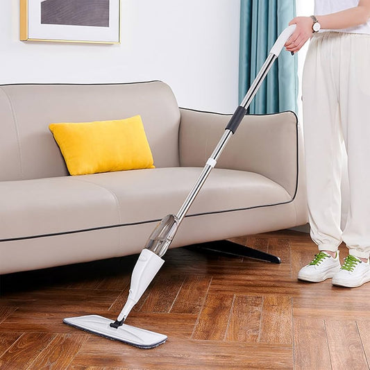 Trapeador Ergonómico Giratorio 360 con Spray
