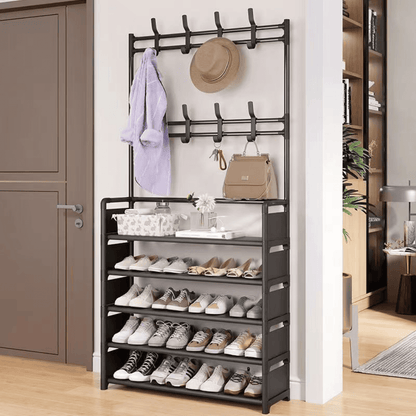 Zapatera Organizador 5 Niveles 60 CM Negro