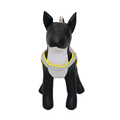 ARNÉS PARA PERRO EN FORMA DE Y - COLOR AMARILLO, TALLA M
