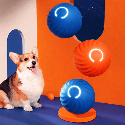 Pelota Inteligente E Interactiva Con Repuesto Para Mascotas