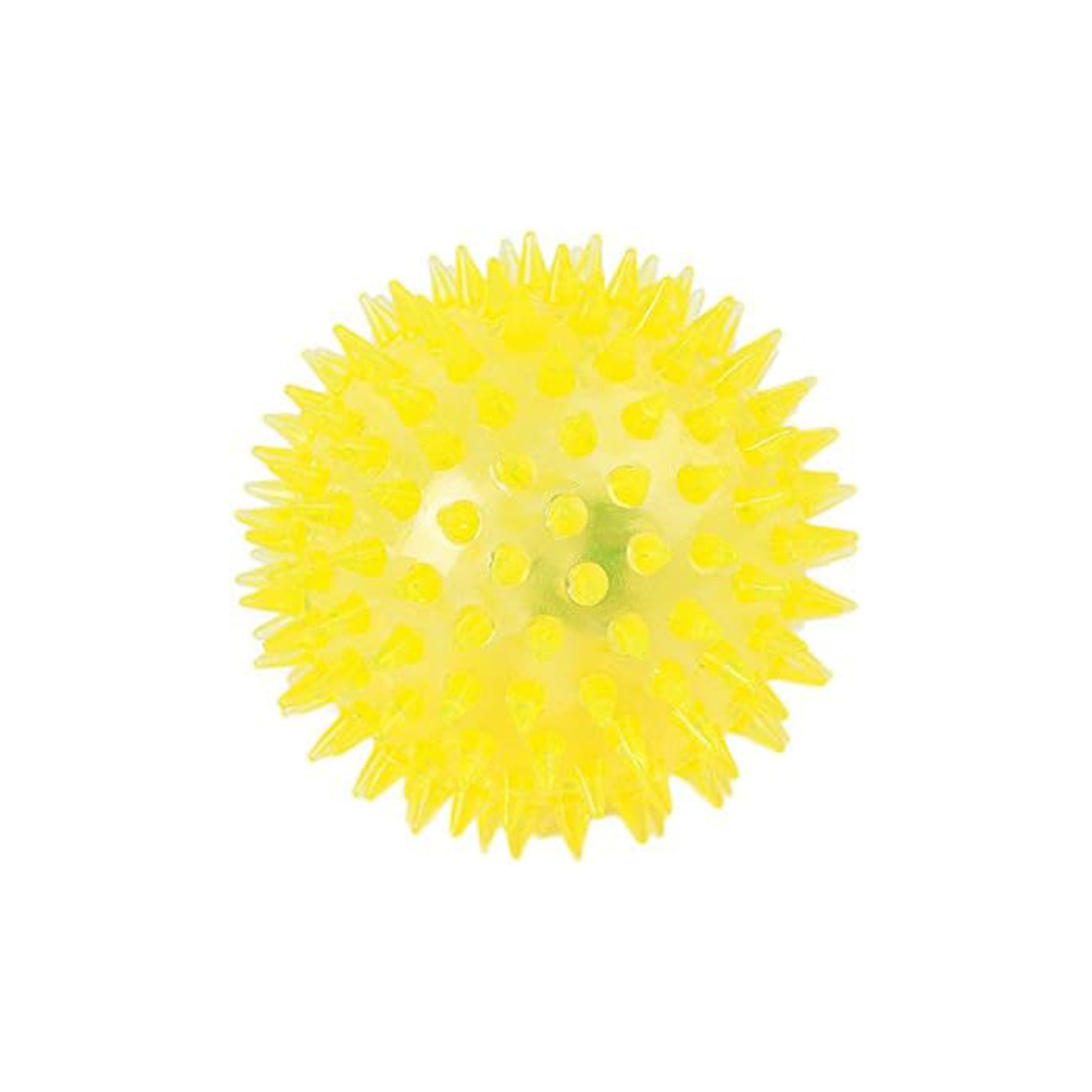 Pack 3 Pelotas de Espinas de Juguete Color Amarillo