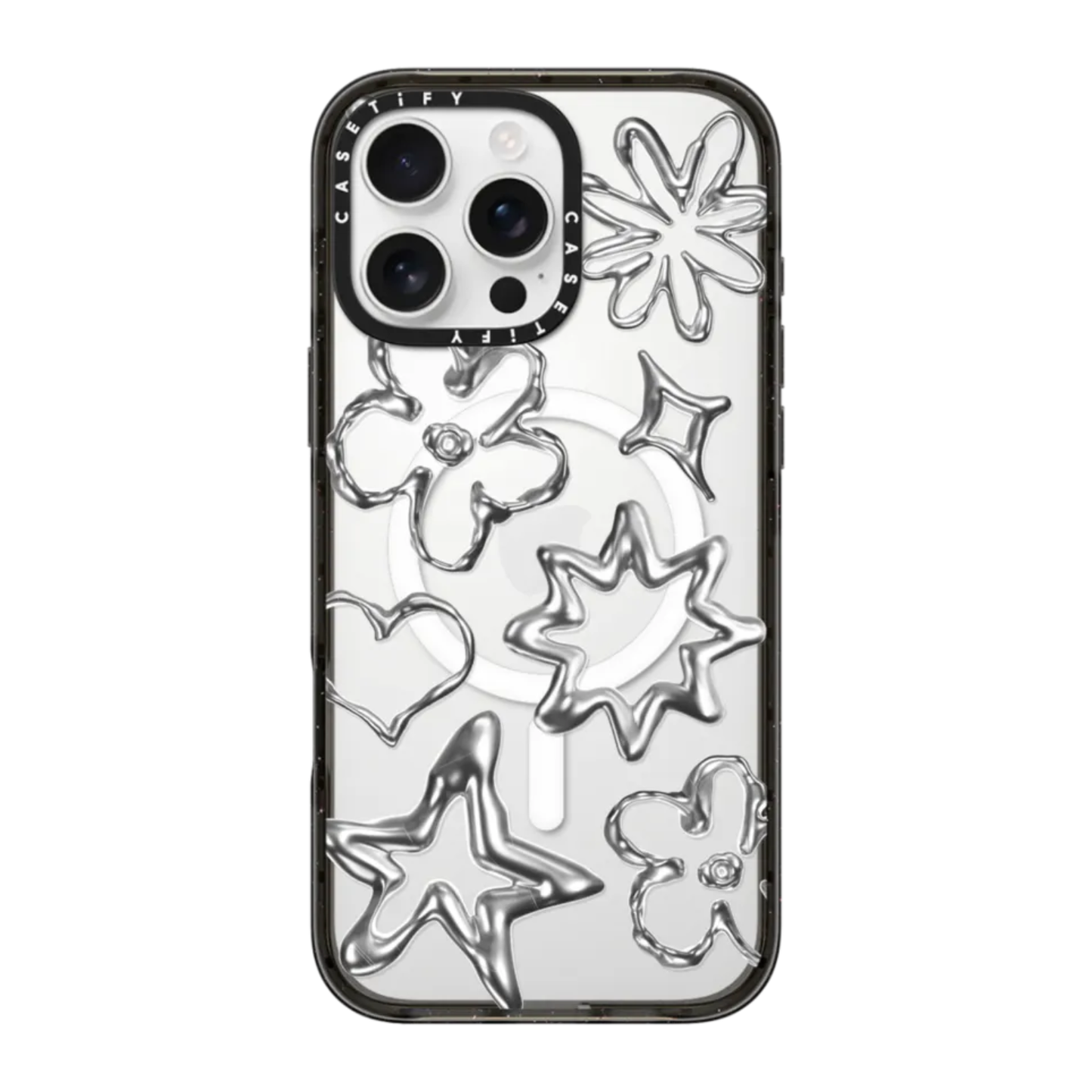 Case CASETIFY Chrome Doodles con MAGSAFE - IPHONE 14 Plus