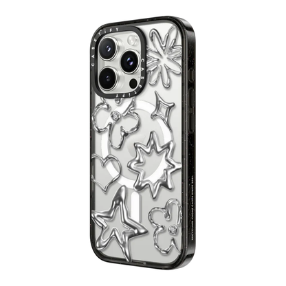 Case CASETIFY Chrome Doodles con MAGSAFE - IPHONE 14 Plus