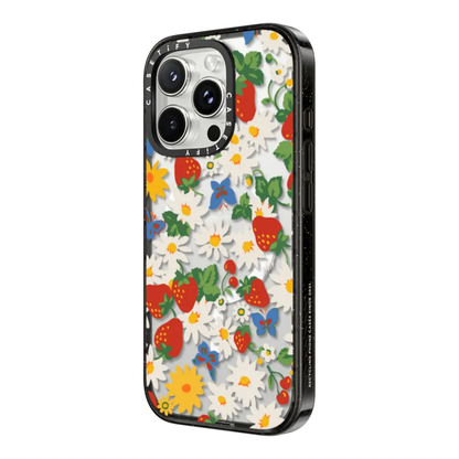 Case CASETIFY Strawberry Daisy con MAGSAFE - IPHONE 13