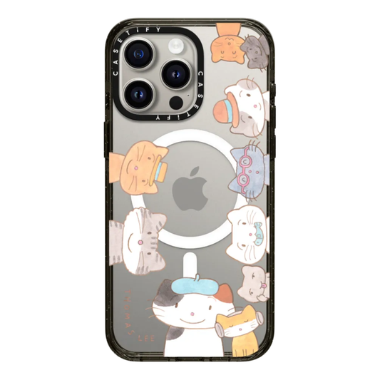 Case CASETIFY Wake Up Cats con MAGSAFE - IPHONE 15 Pro Max