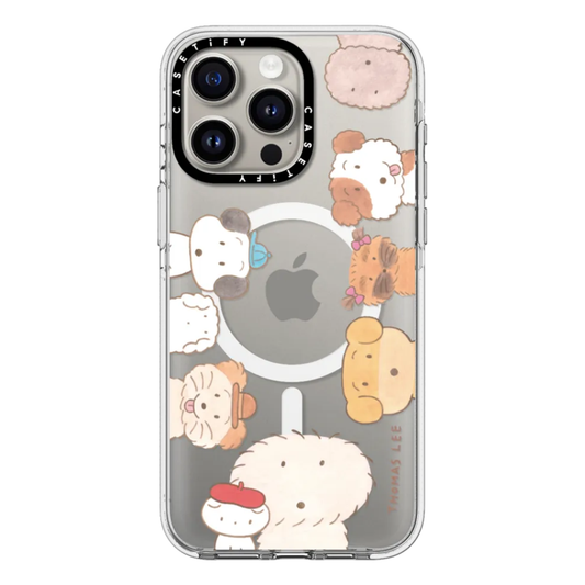 Case CASETIFY Wake Up Puppies con MAGSAFE - IPHONE 15 Pro Max