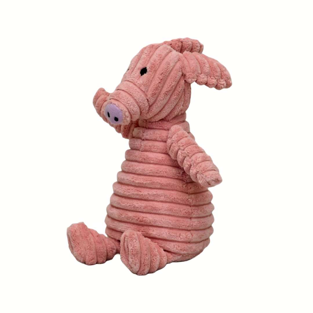 PELUCHE PARA PERRO MODELO CERDO RESISTENTE A MORDEDURAS