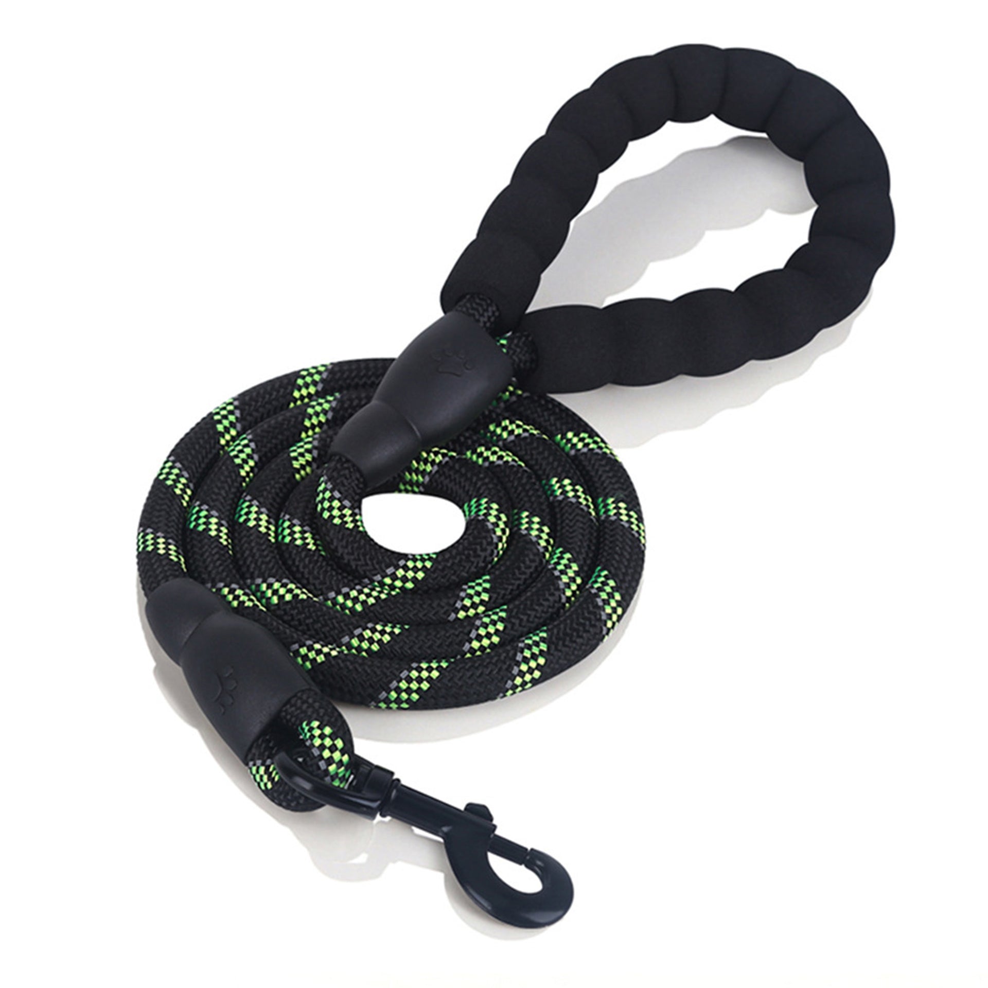 Correa para Mascotas Reflectante Duradera y Cómoda Color Negro