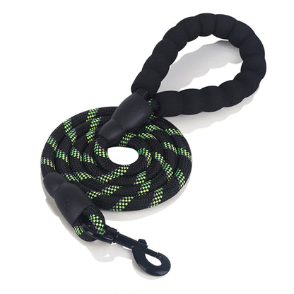 Correa para Mascotas Reflectante Duradera y Cómoda Color Negro