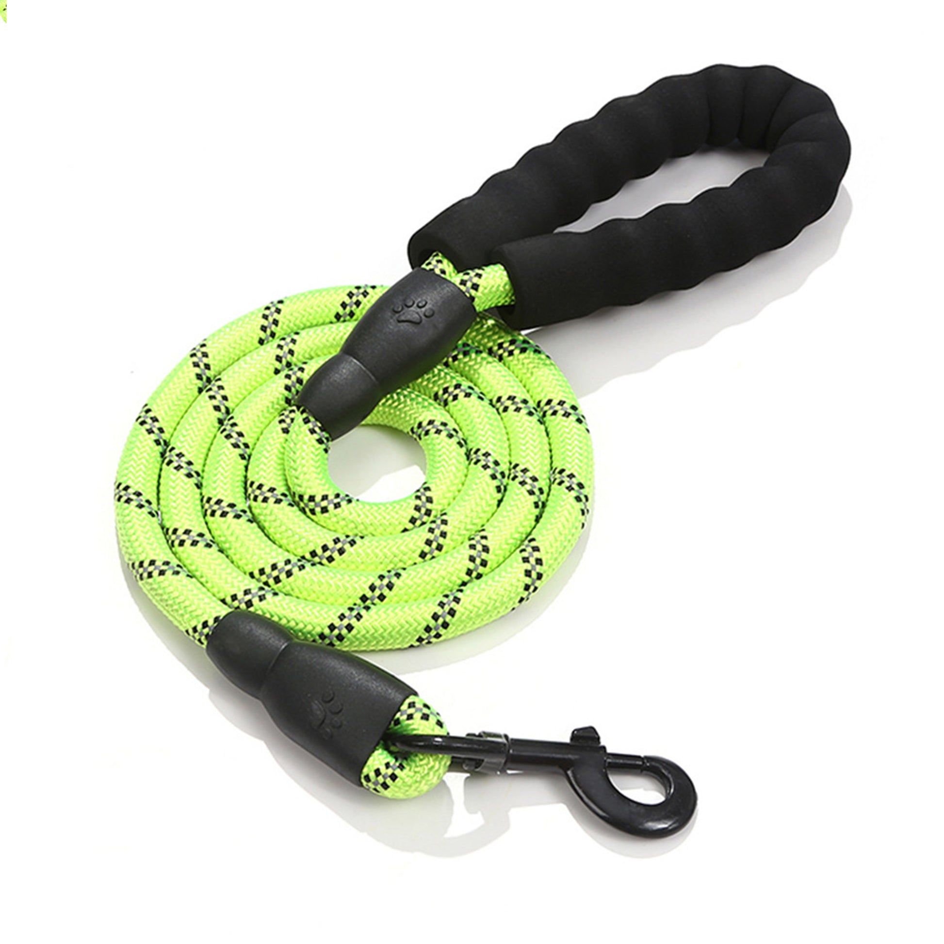 Correa para Mascotas Reflectante Duradera y Cómoda Color Verde