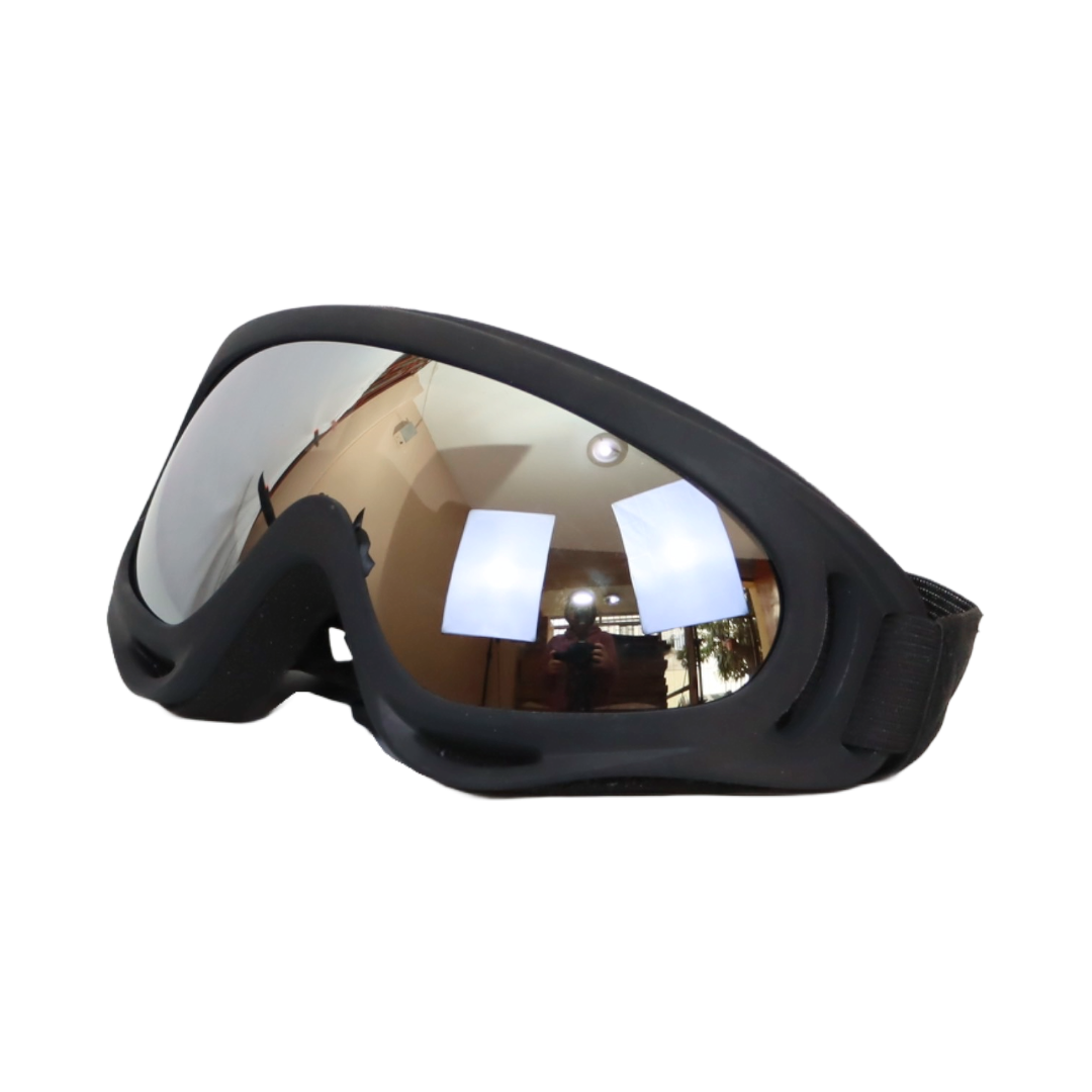 Lentes de Sol Protectoras para Perros de Raza Grande Color Plateado