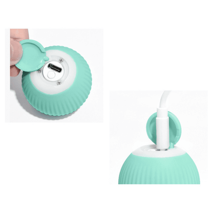 Pelota Inteligente, Giratoria e Interactiva para Gatos Color Rosado