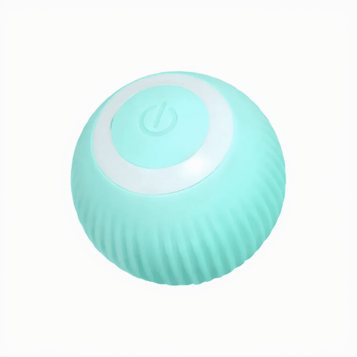 Pelota Inteligente, Giratoria e Interactiva para Gatos Color Celeste