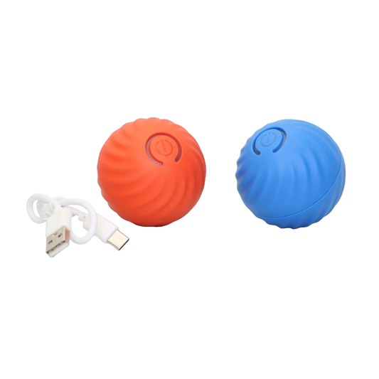 PELOTA INTELIGENTE E INTERACTIVA CON RESPUESTO PARA PERROS