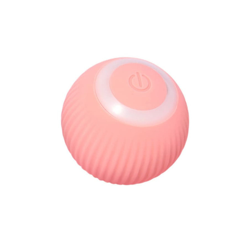 Pelota Inteligente Giratoria e Interactiva para Gatos Color Rosado