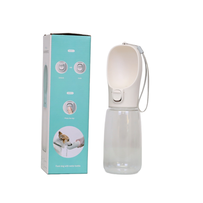 BOTELLA DE AGUA DE 250 ML PARA PERROS
