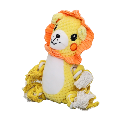 PELUCHE TIPO SOGA PARA PERRO MODELO LEÓN