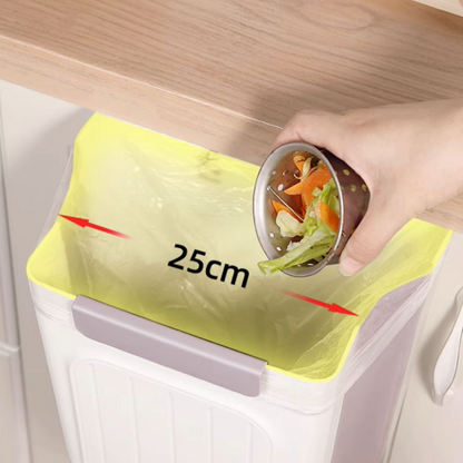 TACHO DE BASURA PLEGABLE PARA COCINA COLOR BEIGE