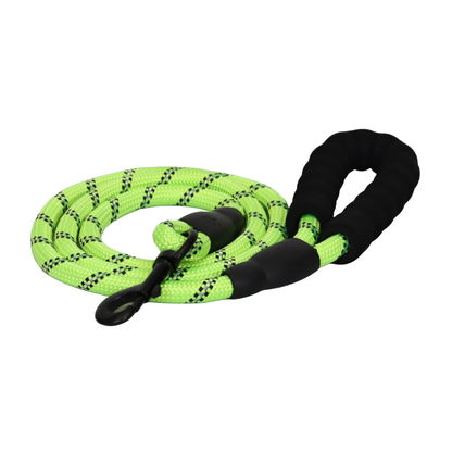 CORREA PARA MASCOTAS REFLECTANTE, DURADERA Y CÓMODA COLOR VERDE