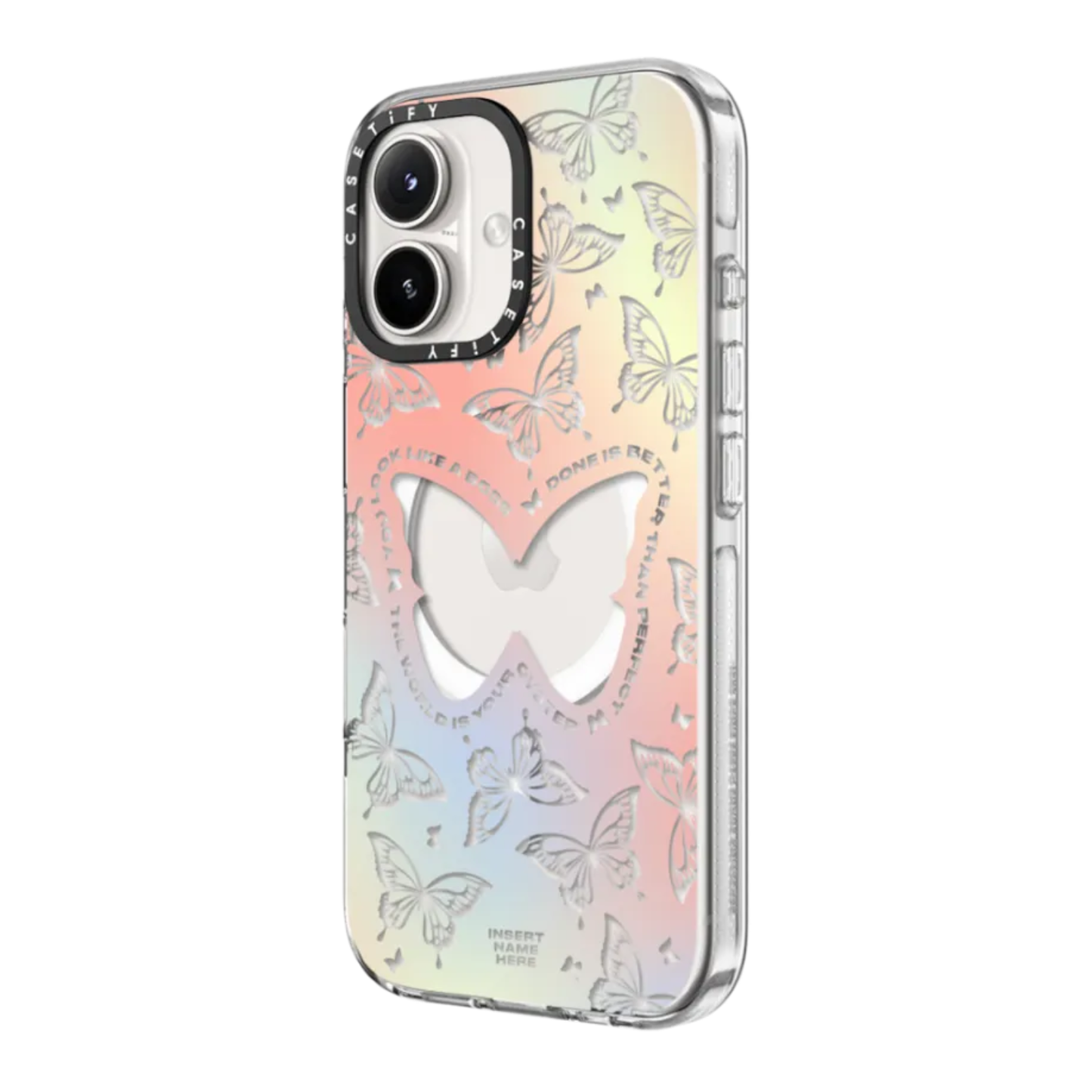Case CASETIFY You Give Me Butterflies con MAGSAFE - IPHONE 15 Pro