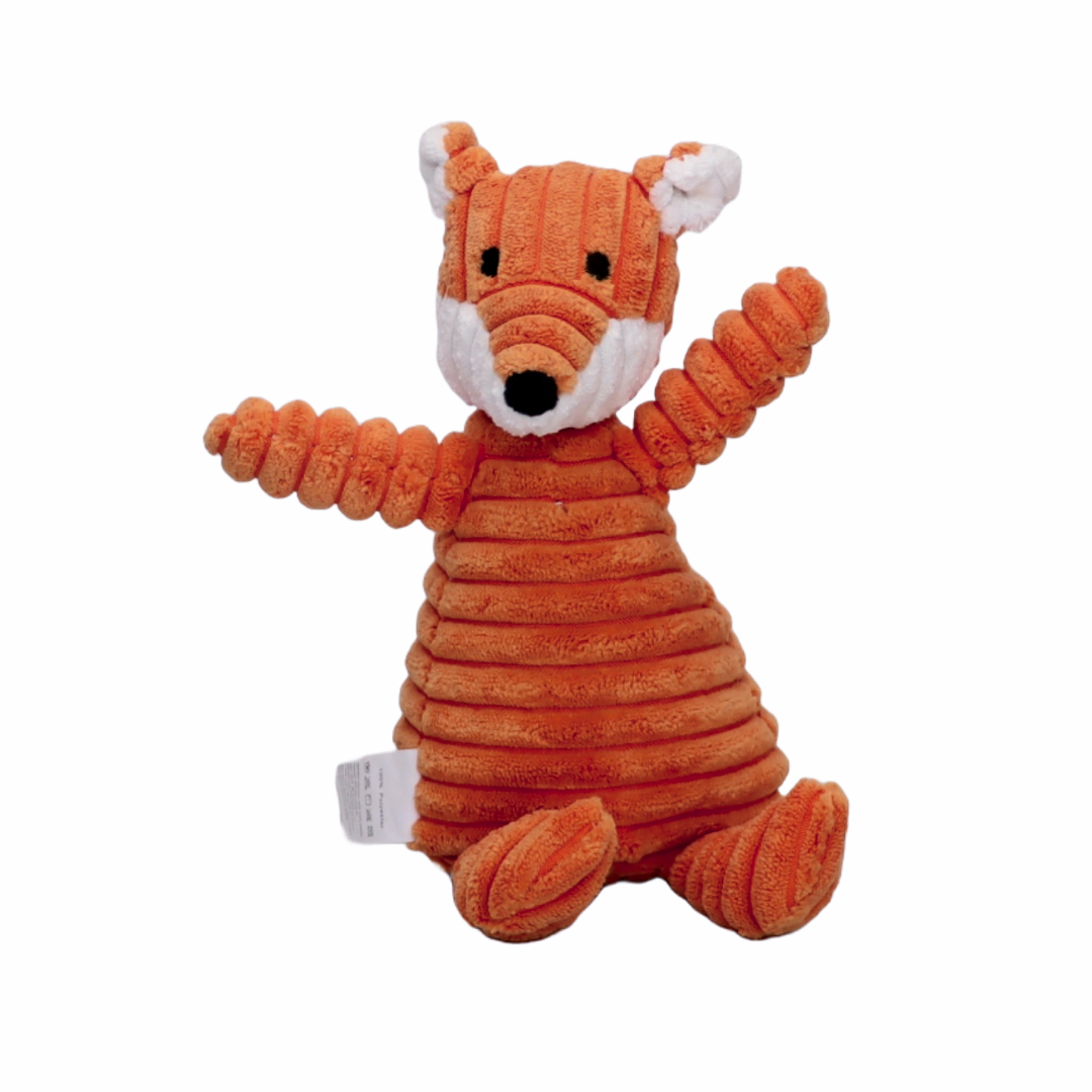 Peluche para Perro Modelo Zorro Resistente a Mordeduras