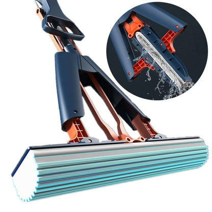 Trapeador Plegable de Esponja para Limpieza de Pisos