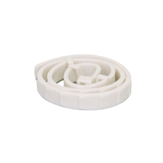 COLLAR ANTIPULGAS PARA PERRO GRANDE EN BOLSA COLOR BLANCO