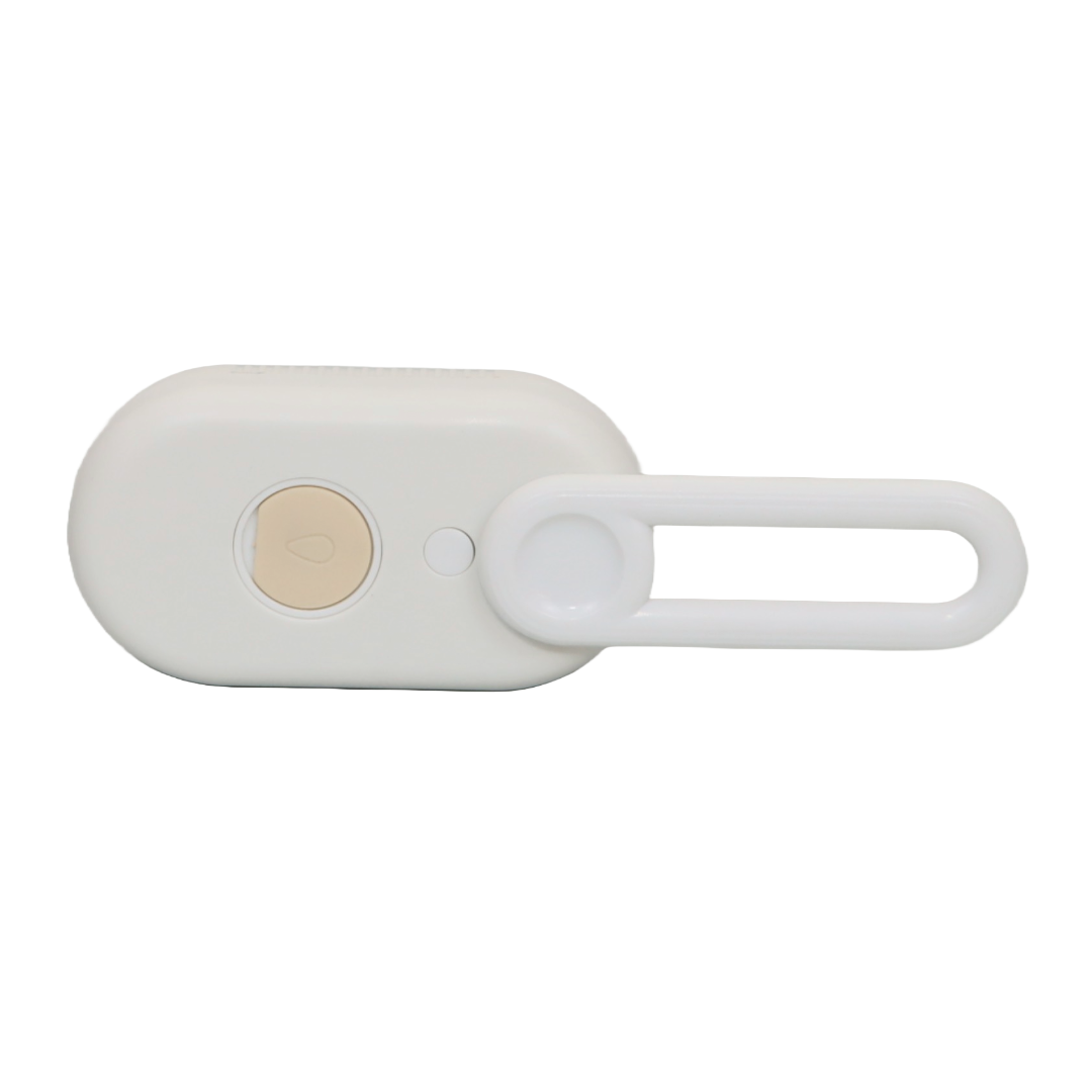 CEPILLO DE VAPOR PARA MASCOTAS RECARGABLE POR USB COLOR BLANCO