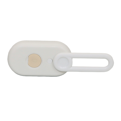 CEPILLO DE VAPOR PARA MASCOTAS RECARGABLE POR USB COLOR BLANCO