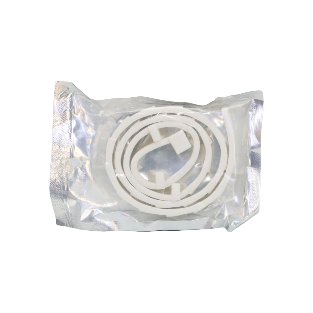 COLLAR ANTIPULGAS PARA PERRO GRANDE EN BOLSA COLOR BLANCO
