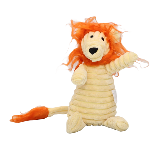 PELUCHE PARA PERRO MODELO LEÓN RESISTENTE A MORDEDURAS