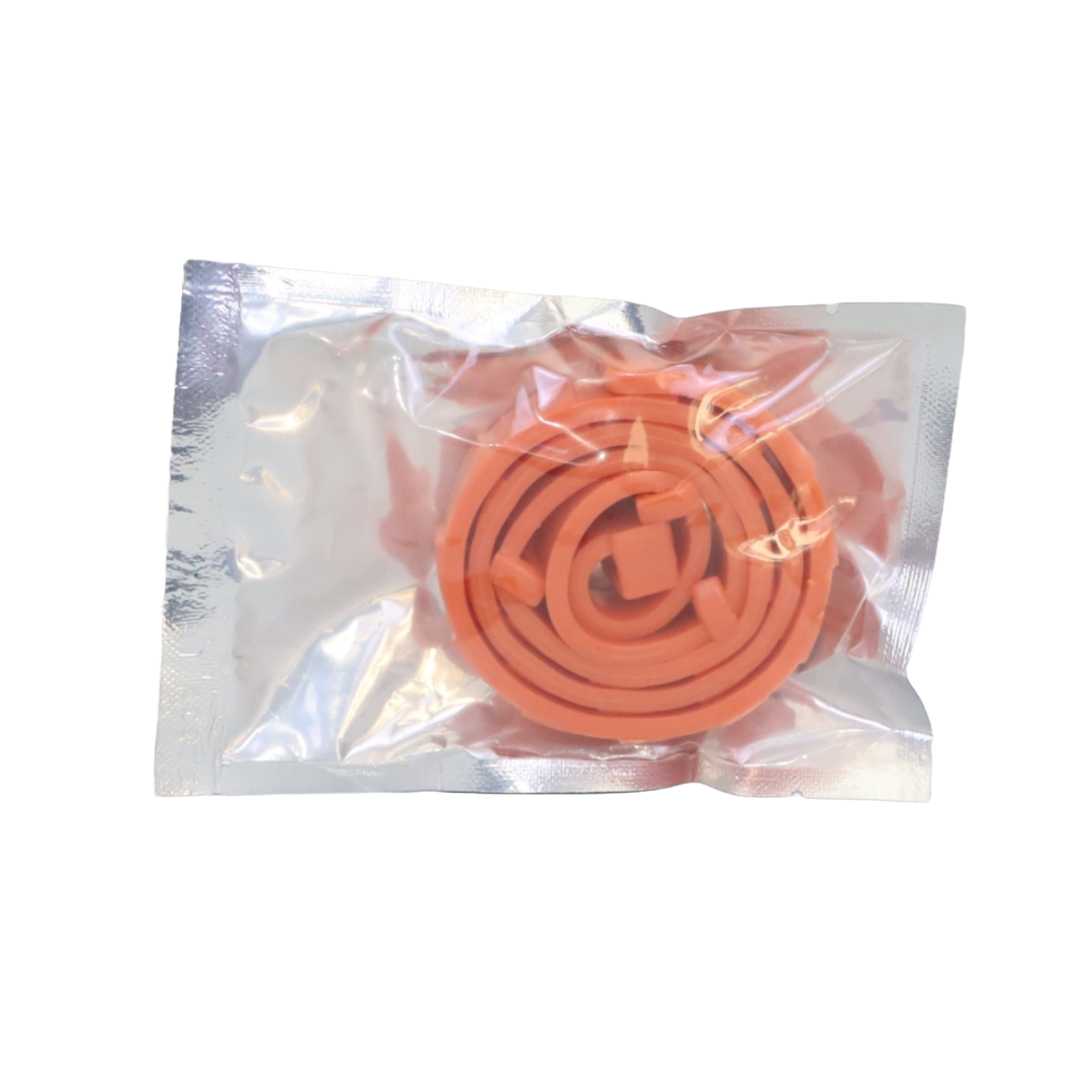 COLLAR ANTIPULGAS PARA PERRO GRANDE EN BOLSA COLOR NARANJA