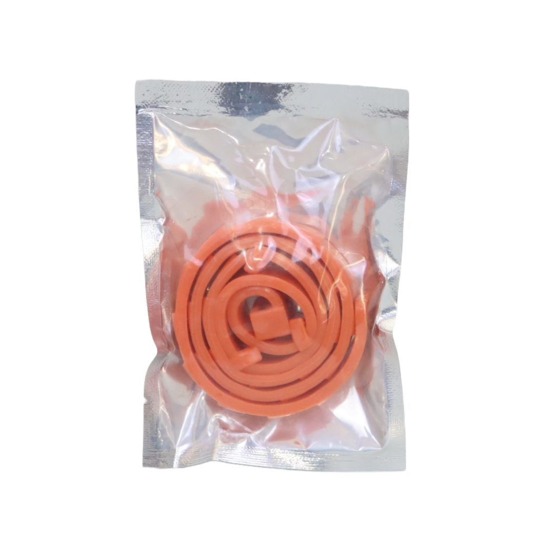 COLLAR ANTIPULGAS PARA PERRO GRANDE EN BOLSA COLOR NARANJA