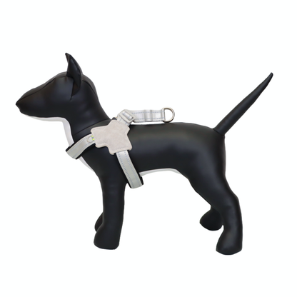 ARNÉS PARA PERRO EN FORMA DE Y - COLOR NEGRO, TALLA XL