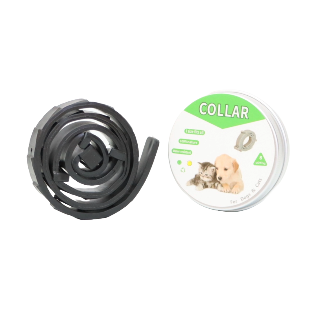 Collar Antipulgas para Perro Pequeño en Lata Color Negro