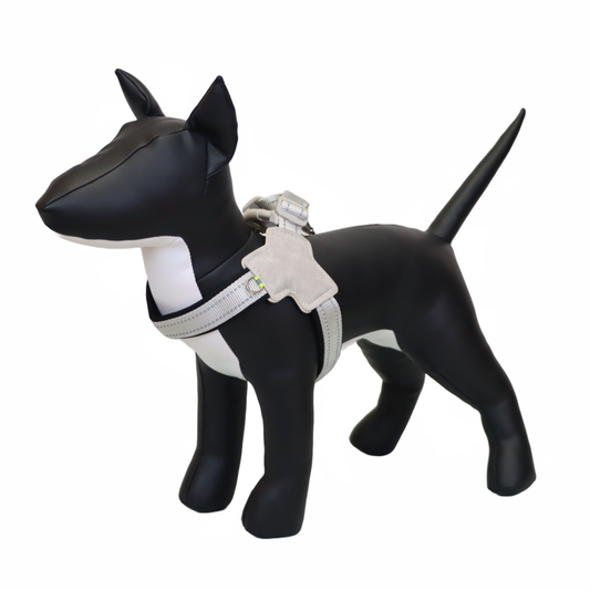 ARNÉS PARA PERRO EN FORMA DE Y - COLOR NEGRO, TALLA L