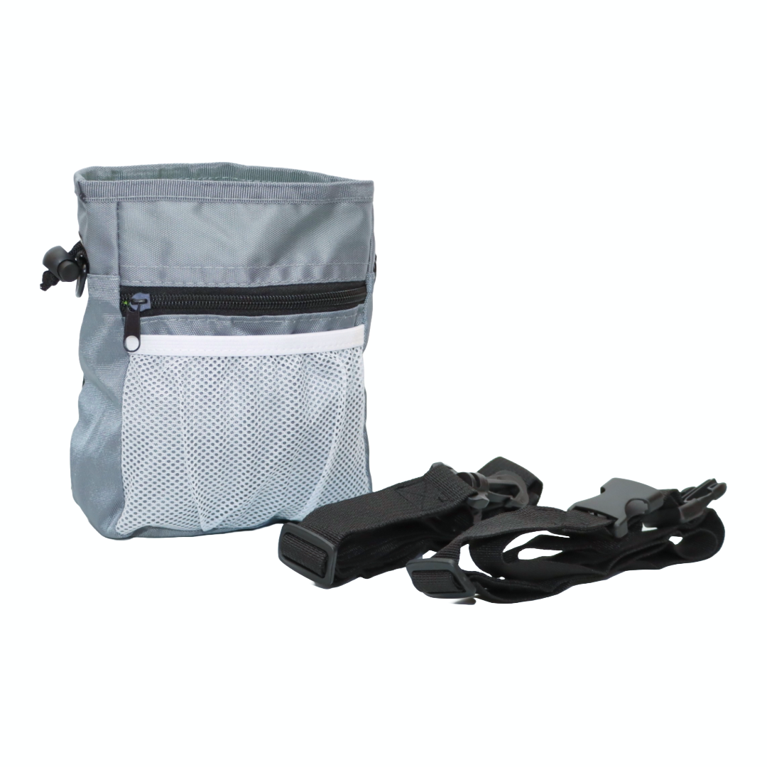 BOLSA DE ENTRENAMIENTO PARA MASCOTAS COLOR GRIS