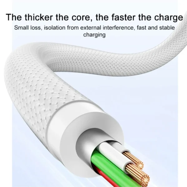Cable USB-C a USB-C Momax Elite 100W PD 2 m Blanco