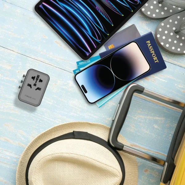 Cargador Adaptador Universal de Viaje Momax 20W PD USB-C