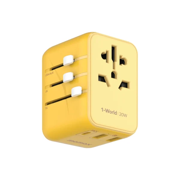 Cargador Adaptador Universal de Viaje Momax 20W PD USB-C
