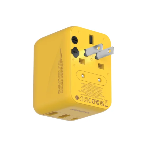 Cargador Adaptador Universal de Viaje Momax 20W PD USB-C