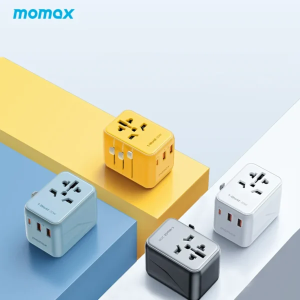 Cargador Adaptador Universal de Viaje Momax 20W PD USB-C