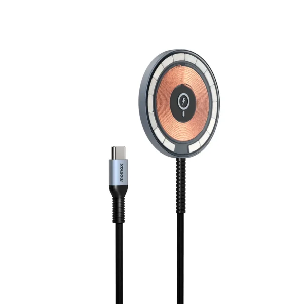Cargador Inalámbrico Magnético Momax Q.Mag 2 de 15W USB-C