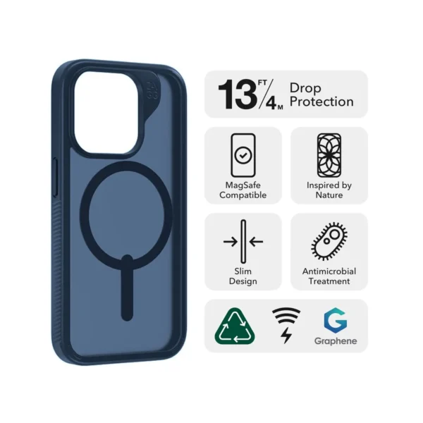 Case ZAGG Hampton Snap con MagSafe